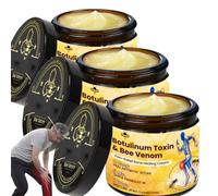 Botulinum and Bee Toxin Pain Relief Bone Healing Cream,Natural Joint Pain Relief Gel Effective Relief for Back, Neck, Hands, Knee (3 pcs)