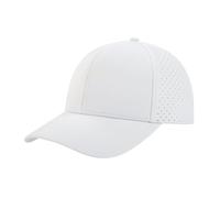 BOTVELA Men Baseball Cap Laser Cut Mesh Snapback Hat
