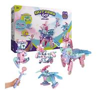 BOTZEES GO! Unicorn Toys, Unicorn Robots for Kids, Building & Electric Remote Control Toys, STEM Learning Toys for Kids Ages 3+, Girls Toys, with RC Magic Stick, App Based