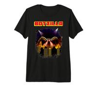 Botzilla Robot Lover Japanese Movie Premium T-Shirt