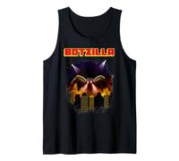 Botzilla Robot Lover Japanese Movie Tank Top