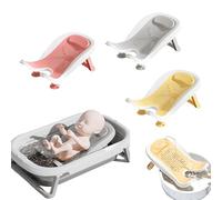 Bouasgh New Born Baby Bathtub - Baby Bath Seat, Multifunctional Infant Bath Lying Down Shower Basin, Soft Touch Baby Bath Support Non-Slip Comfortable Safe for Newborns & Infants from 0 to 1 Year (A)
