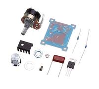 BouBou 3Pcs 220V 500W Dimming Voltage Regulator Temperature Regulating Speed Control Switch Infinity Variable Speed Regulation Module Diy Parts