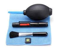 BouBou 5 In 1 Camera Cleaning Kit Hot Shoe Spirit Lens Pen Air Blowing Cloth