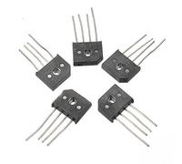BouBou 5Pcs 10A 1000V Kbu1010 Single Phases Diode Rectifier Bridge Ic Chip