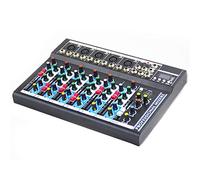 BouBou 7 Channel Professional Bluetooth Audio Mixer 6 Kinds Of Music Modes Usb Plug High Bass Mixing Console - A