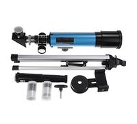 BouBou 90X Astronomical Refractor Telescope Refractive Eyepieces Tripod For Kid Beginner - A