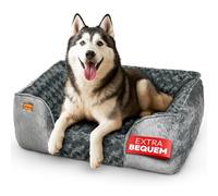 BOUCHABEL Comfortable Memory Foam Dog Bed - Dog Sofa, Dog Cushion, Washable, Non-Slip, Soft and Cosy - Perfect for Small to Large Dogs