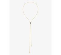 Boucheron Boucheron Quatre Blue Edition Large 18ct Yellow-Gold, White-Gold, Rose-Gold, Ceramic and 0.33ct Round-Cut Diamond Tie Necklace Gold And Blue 1 Size