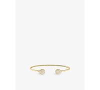 Boucheron Boucheron Serpent Bohème 18ct Yellow-Gold and 0.27ct Brilliant-Cut Diamond Bangle Bracelet Yellow Gold 17cm