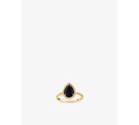 Boucheron Boucheron Serpent Bohème S Motif 18ct Yellow-Gold, 1.15ct Onyx and 0.31ct Diamond Ring Yellow Gold O