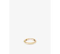 Boucheron Womens Pink Epure 18ct Rose-gold and 0.24ct Diamond Ring 52mm