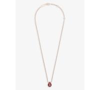Boucheron Womens Pink Serpent Boheme 18ct Rose-gold and Rhodolite Pendant