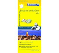 Bouches-du-Rhone, Var - Michelin Local Map 340: Map