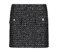 Bouclé Miniskirt - female - Liu Jo - Short Skirts - Black - L - Skirts L