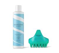 Bouclème Hydrating Hair Cleanser - Cleanses Scalp and Hair - Mild Low Foaming - Sulphate Free - Boost Volume Scalp Massager - Stimulating Head Massager