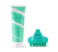 Bouclème Scalp Exfoliating Shampoo - Removes Dead Skin Cells - Shiny Healthy Hair - Eliminate Dandruff Scalp Massager - Stimulating Head Massager - Shampoo Brush for Curls