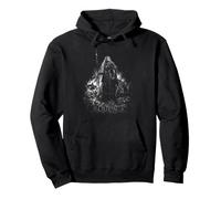 Boudica Celtic Fighter Warrior Battle Flames Pullover Hoodie