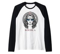 BOUDICA. Warrior Queen Raglan Baseball Tee