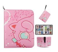 BOUDOI 900 Pockets Card Binder with Sleeves, PU Leather Trading Cards Holder for Game Card, Sleeves Book Folder Storage Organizer for Boys and Girls