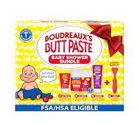 Boudreaux's Butt Paste, Baby Shower Gift Set, Newborn Essential Kit with 3 Baby Necessities, Diaper Rash Prevention, and Applicator