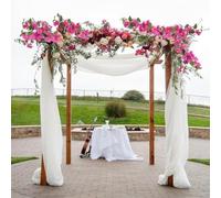 Bougainvillea Silk Artificial Flower Branches for Table Centerpieces Mantel Decor Porch Arrangements and Wall Displays (A)