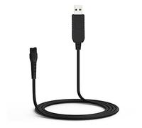 Bouge USB Shaver Charger Cable Compatible with Wahl Colour Pro Cordless Hair Clippers Trimmer, Men's Hair Clippers Replacement 9649 Power Cord Adapter