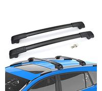 BougeRV Car Roof Rack Cross Bars for 2013-2018 Toyota Rav4 with Side Rails, Aluminum Cross Bar Replacement for Rooftop Cargo Carrier Bag Luggage Kayak Canoe Bike Snowboard Skiboard