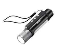 BougeRV FL01 LED Torch 1000 Lumens, Zoomable Flashlight & Side Light Rechargeable, Magnetic Torches Serves as Power Bank, IPX4 Waterproof for Camping, Fishing, Outdoor, Emergency Use