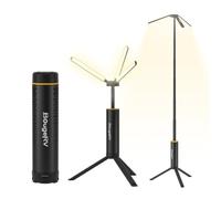 BougeRV Telescopic Camping Light T1, 15600mAh Rechargeable Lantern, Black