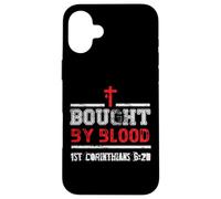 Bought By Blood - 1 Corinthians 6 20 - Christian Faith Case for iPhone 16 Plus