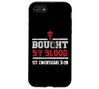 Bought By Blood - 1 Corinthians 6 20 - Christian Faith Case for iPhone SE (2020) / 7/8