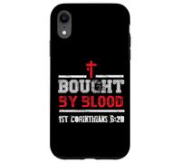 Bought By Blood - 1 Corinthians 6 20 - Christian Faith Case for iPhone XR