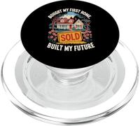 Bought First Home Milestone House Sold Real Estate Future PopSockets PopGrip for MagSafe