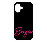 Bougie Pink Script Glam Queen Arty Style Cute & Funny Bougie Case for iPhone 16