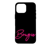 Bougie Pink Script Glam Queen Arty Style Cute & Funny Bougie Case for iPhone 16 Pro Max