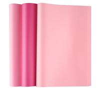 Bouiexye 60 Sheets Pink Tissue Paper Multicolor Tissue Paper Bulk Gift Wrapping for DIY Art Craft Floral Birthday Baby Shower Party Festival