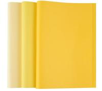 Bouiexye 60 Sheets Yellow Tissue Paper Multicolor Tissue Paper Bulk Gift Wrapping for DIY Art Craft Floral Birthday Baby Shower Party Festival