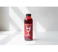 Boujee Fizz Premium Rhubarb Syrup 500ml - Cocktail Syrup, Mocktail Mixer, Smoothie & Milkshake Syrup, Slush Flavouring