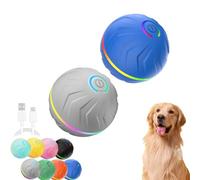 Boujee Gravity Ball Dog, 2025 New Durable Boujee Gravity Ball Dog Toy, Smart Motion Sensor Interactive Dogs Automatic Rolling Balls (Blue+Gray)