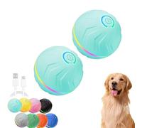 Boujee Gravity Ball Dog, 2025 New Durable Boujee Gravity Ball Dog Toy, Smart Motion Sensor Interactive Dogs Automatic Rolling Balls (Light Blue #2)