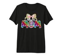 Boujee Mom Skeleton Leopard Tie Dye Coquette Bow Mothers Day Premium T-Shirt