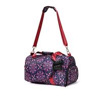 Boulder Bee Crossbody Pickleball Bags, Pickleball Sport Sling Bag for Women, Duffel Bags w Wet Pocket & Shoes Compartment, with Racquet/Paddle Holder (Baroque)