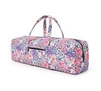 Boulder Bee | Yoga Mat Bag | Large Yoga Mat Carrier with Wet Pocket | Yoga Gifts | Gym Tote Bag for Women | Paisley Patterns (Pink)