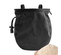 Boulder Chalk Bag - Waterproof Adjustable Leak Proof Case, Drawstring Chalk Holder, Chalk Bag with Secure Closure | Essential Climbing Equipment for Pales