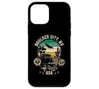 Boulder City Nev USA Hotrod Retro Desert Sunset Style Design Case for iPhone 12 mini