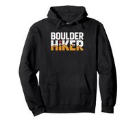 Boulder Colorado Hiker Flatirons Outdoor Trail Climbing Pullover Hoodie