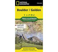 Boulder, Golden Map: Trails Illustrated (National Geographic Trails Illustrated Map)