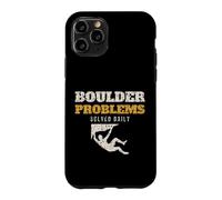 Boulder Problems Solved Daily Funny Climber Bouldering Case for iPhone 11 Pro