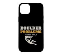 Boulder Problems Solved Daily Funny Climber Bouldering Case for iPhone 14 Plus